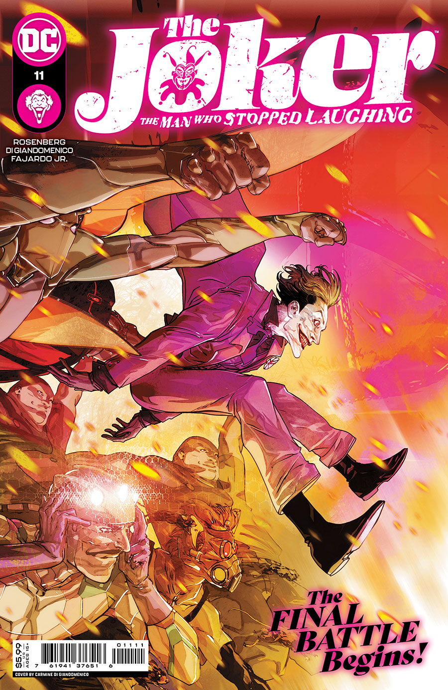 Joker The Man Who Stopped Laughing #11 Cover A Regular Carmine Di Giandomenico Cover