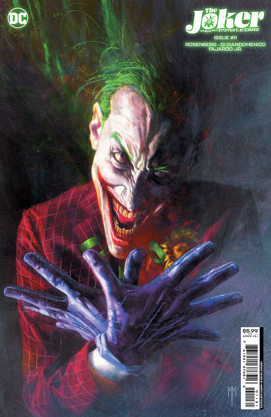 Joker The Man Who Stopped Laughing #11 Cover C Variant Marco Mastrazzo Cover