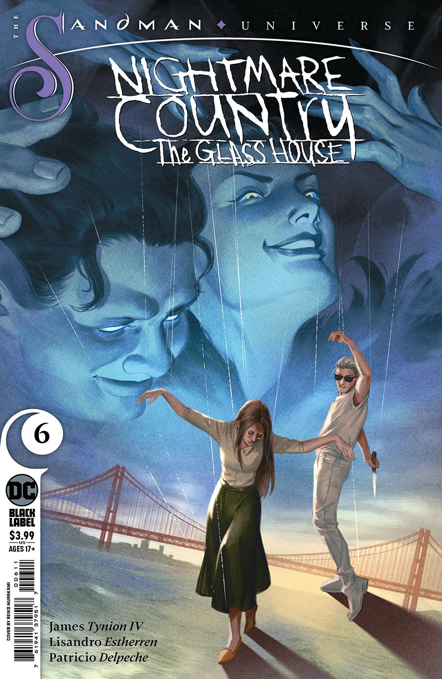 Sandman Universe Nightmare Country The Glass House #6 Cover A Regular Reiko Murakami Cover