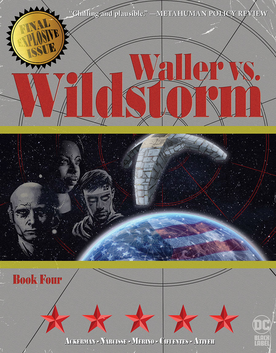 Waller vs Wildstorm #4 Cover A Regular Jorge Fornes Cover
