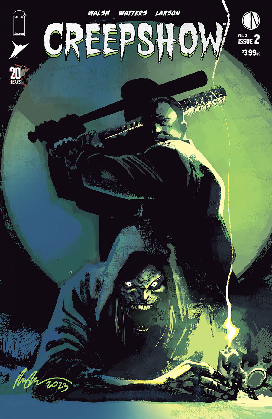 Creepshow Vol 2 #2 Cover D Variant Rafael Albuquerque The Walking Dead 20th Anniversary Cover