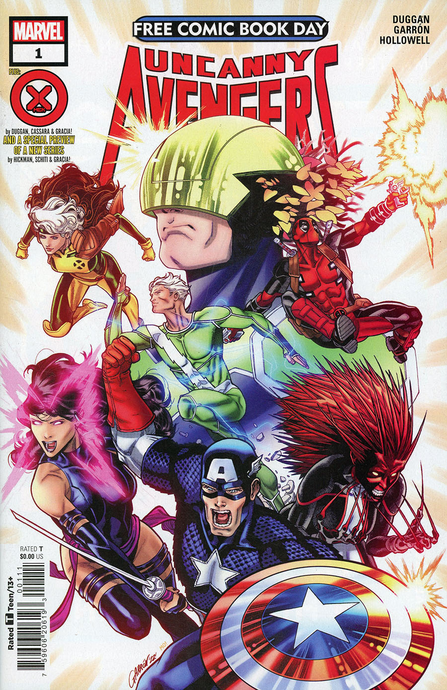 Uncanny Avengers X-Men #1 FCBD 2023