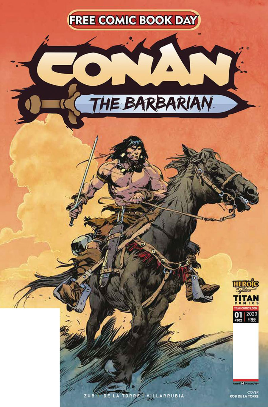 Conan The Barbarian FCBD 2023