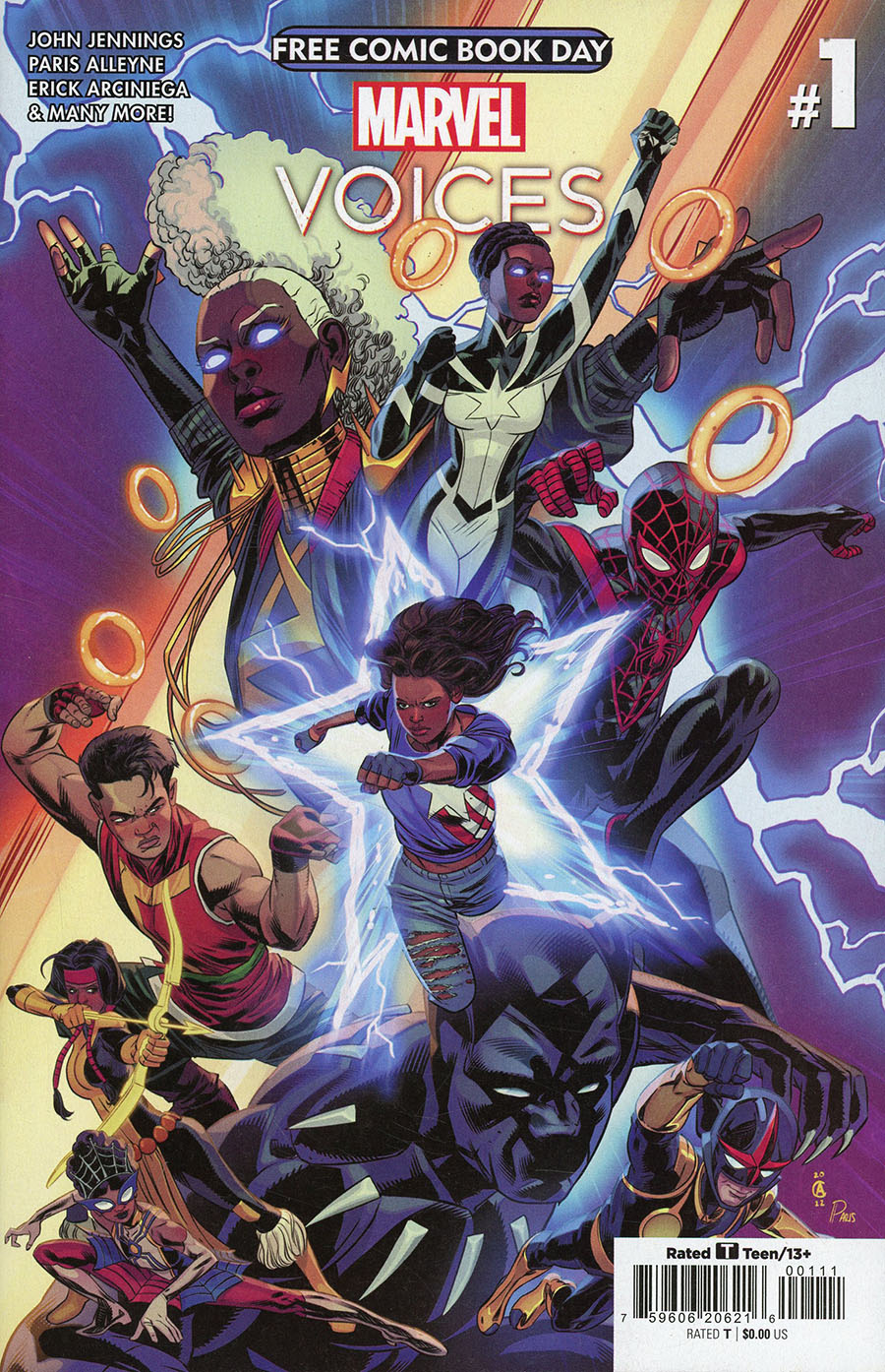 Marvels Voices #1 Cover E FCBD 2023