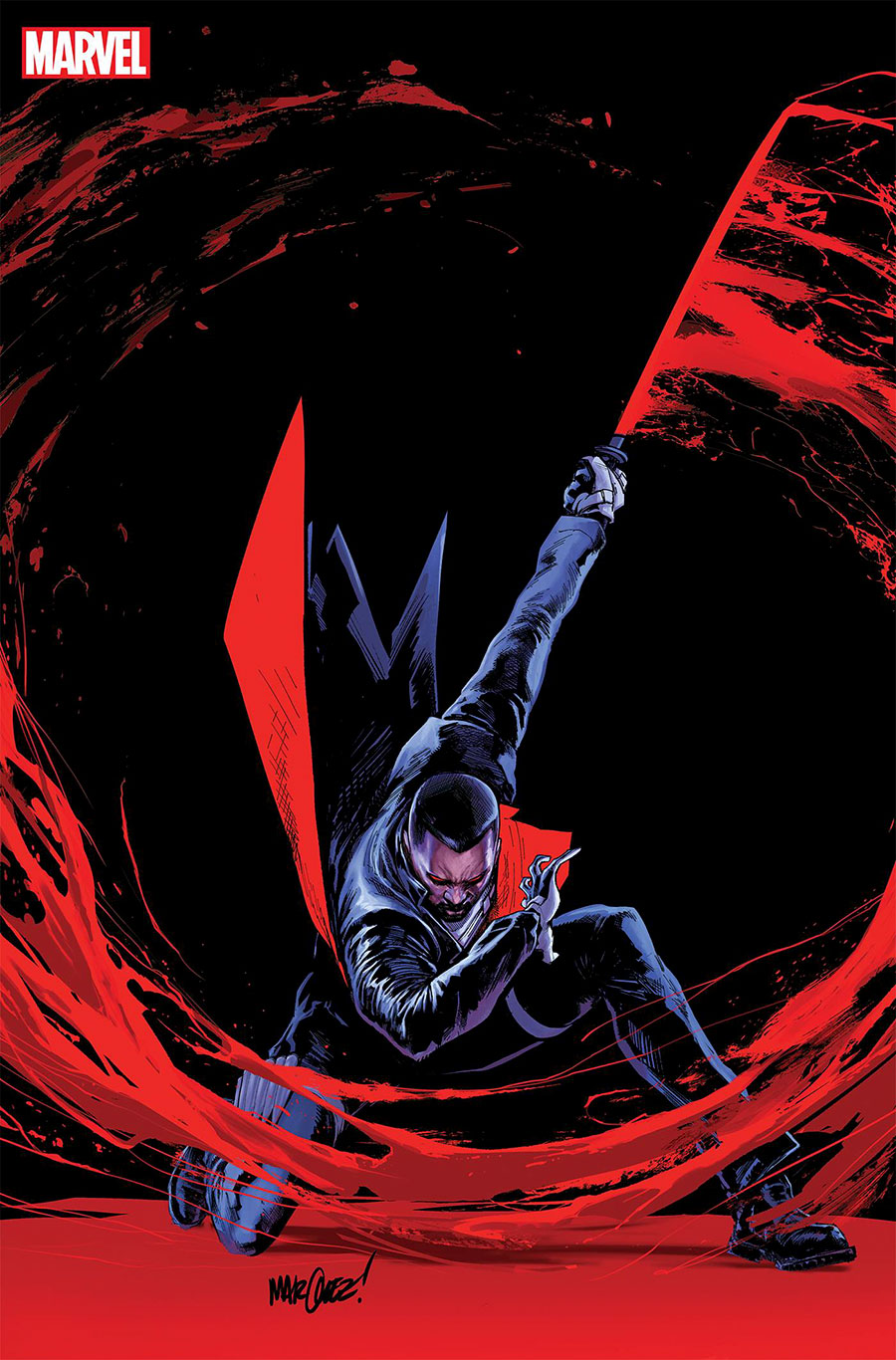 Blade Vol 4 #1 Cover N 2nd Ptg Incentive David Marquez Variant Cover