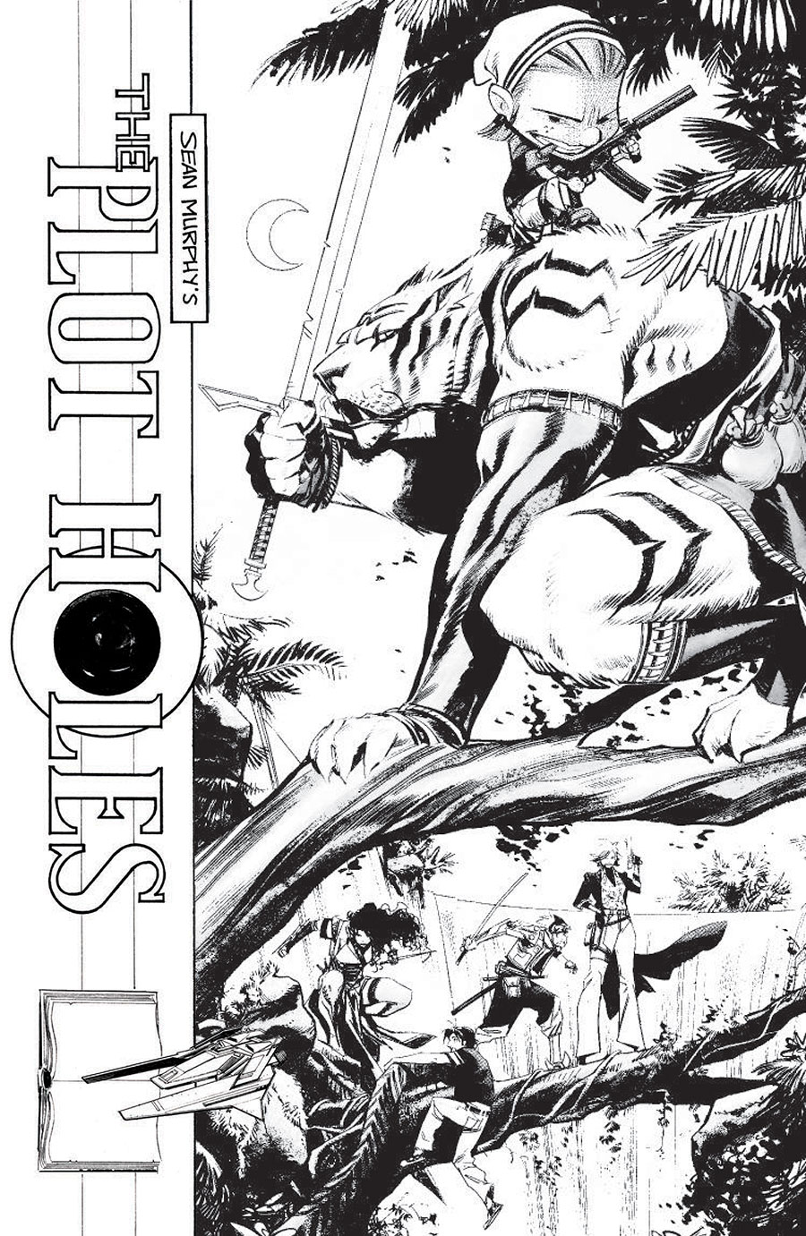 Plot Holes #2 Cover F Incentive Sean Gordon Murphy Black & White Cover