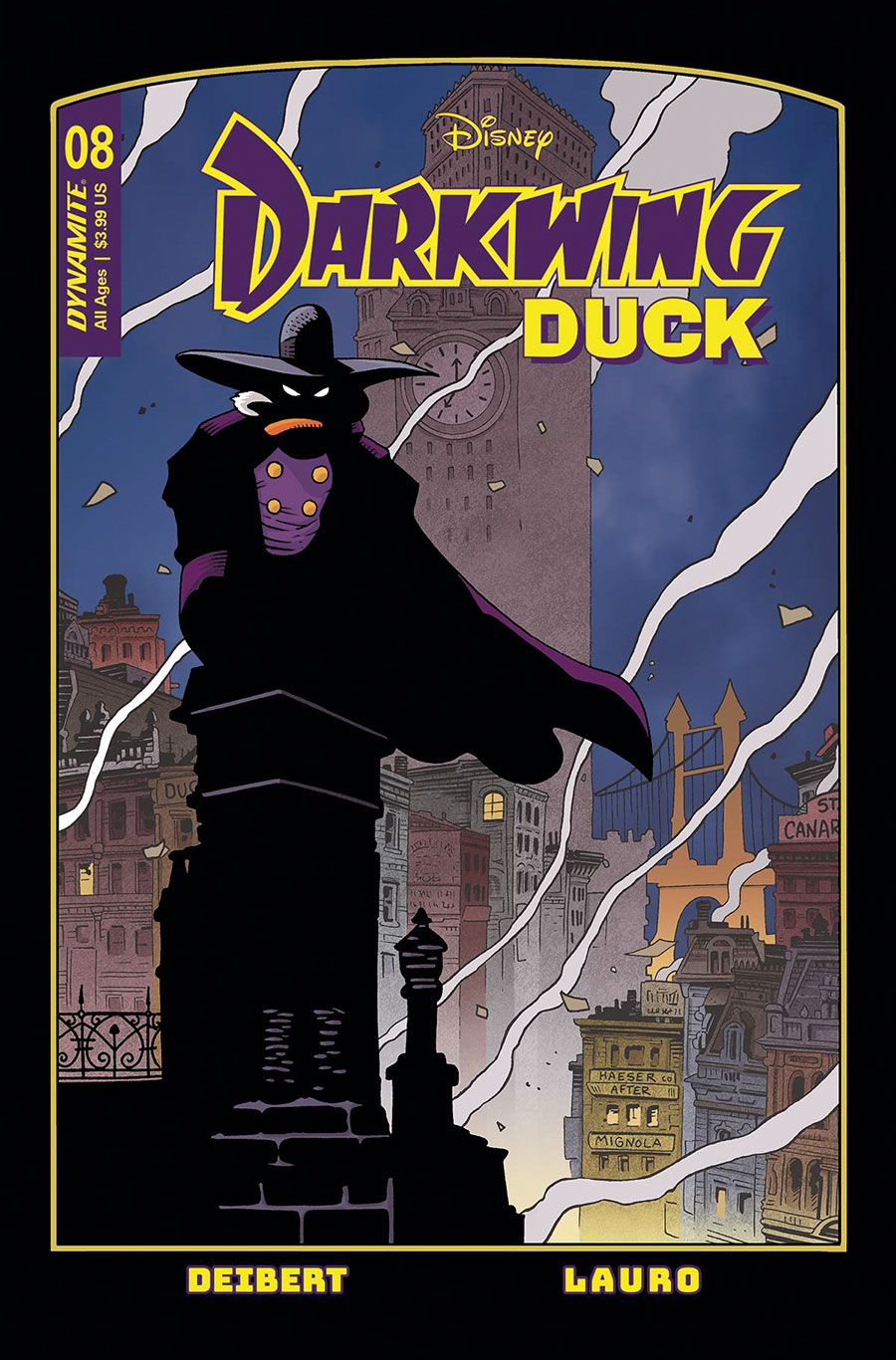 Darkwing Duck Vol 3 #8 Cover R Variant Ken Haeser Cover
