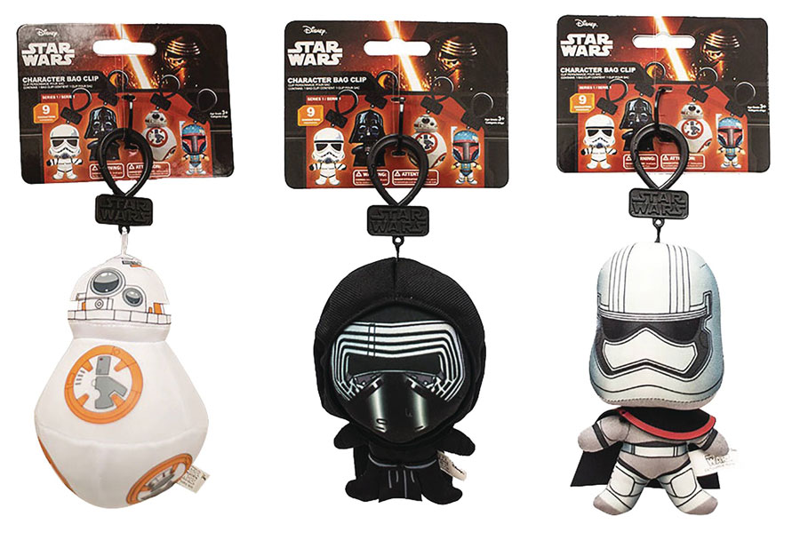 Star Wars Plush Keychain Series 1 (Filled Randomly)