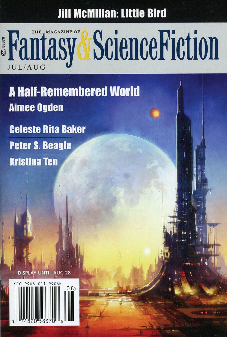 Fantasy & Science Fiction Digest Vol 144 #7 & #8 July / August 2023