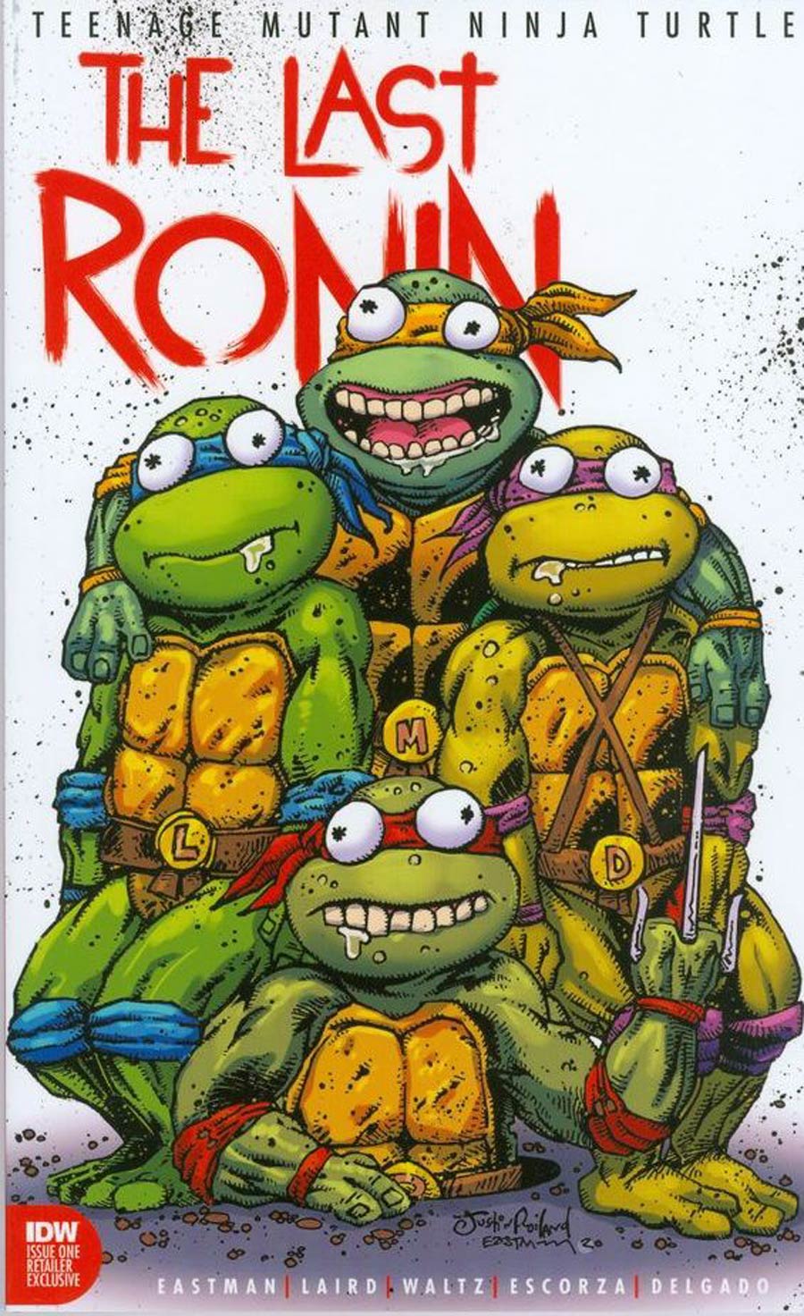 Teenage Mutant Ninja Turtles The Last Ronin #1 Cover I Justin Roiland Kevin Eastman Variant Cover