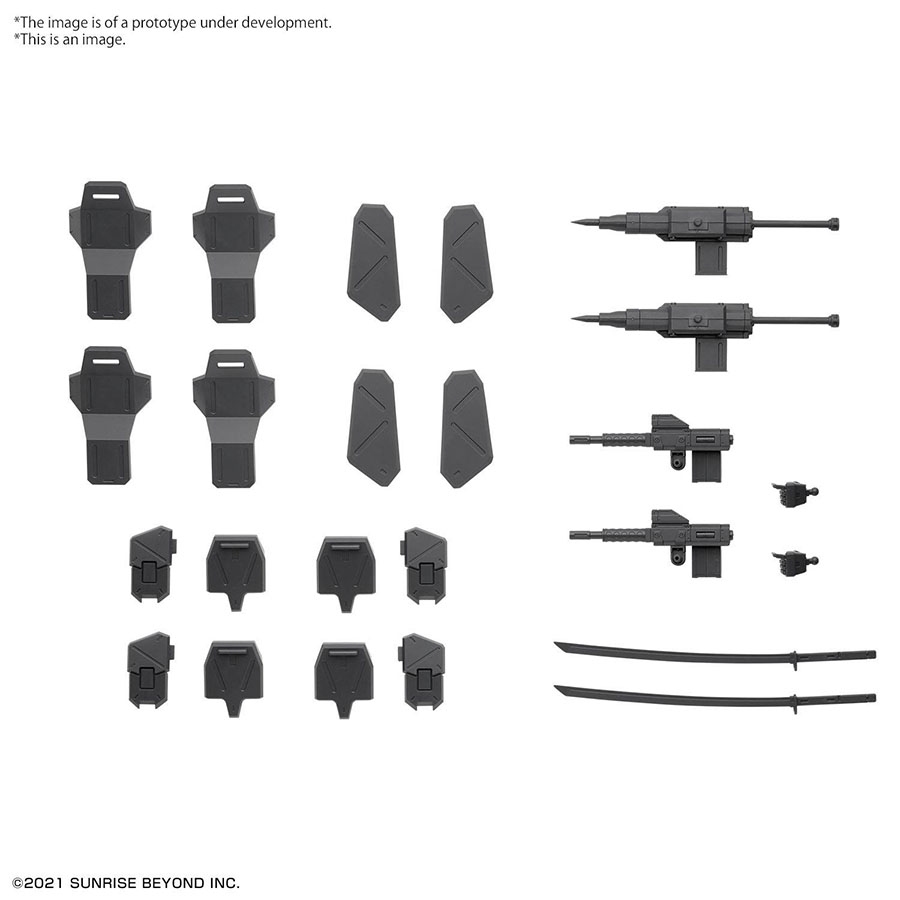 AMAIM Warrior At The Borderline High Grade 1/72 Kit - Weapon Set 5
