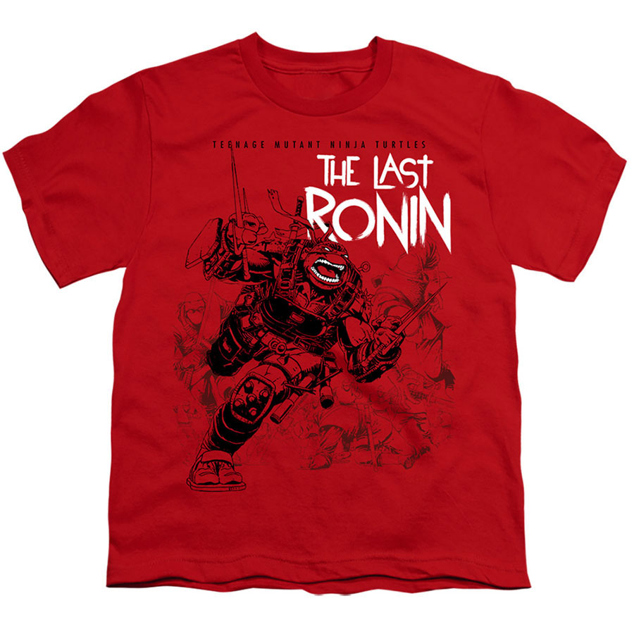Teenage Mutant Ninja Turtles The Last Ronin Charging Ronin Red Youth T-Shirt X-Small