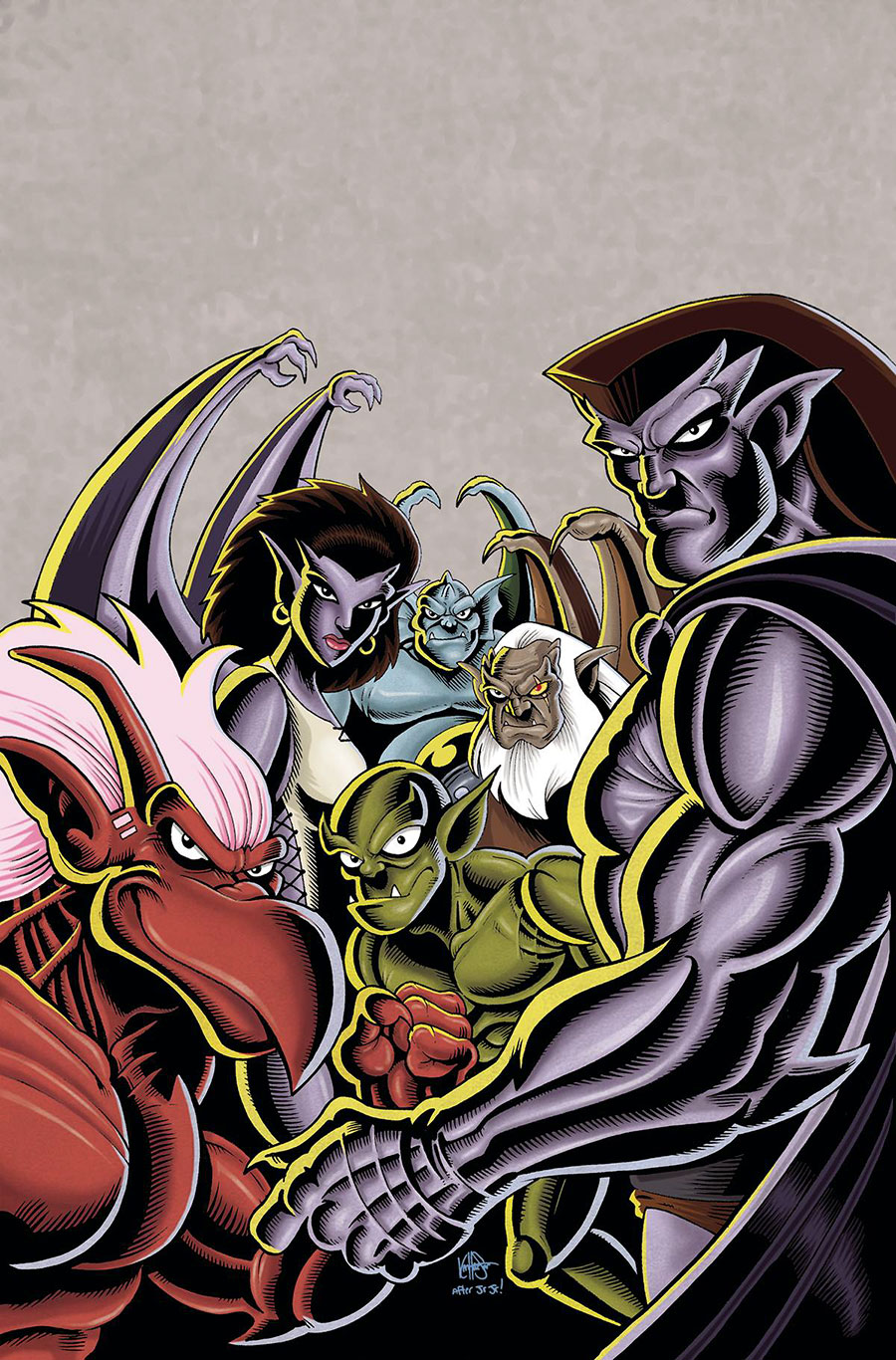 Gargoyles Vol 3 #9 Cover X Incentive Ken Haeser Virgin Cover