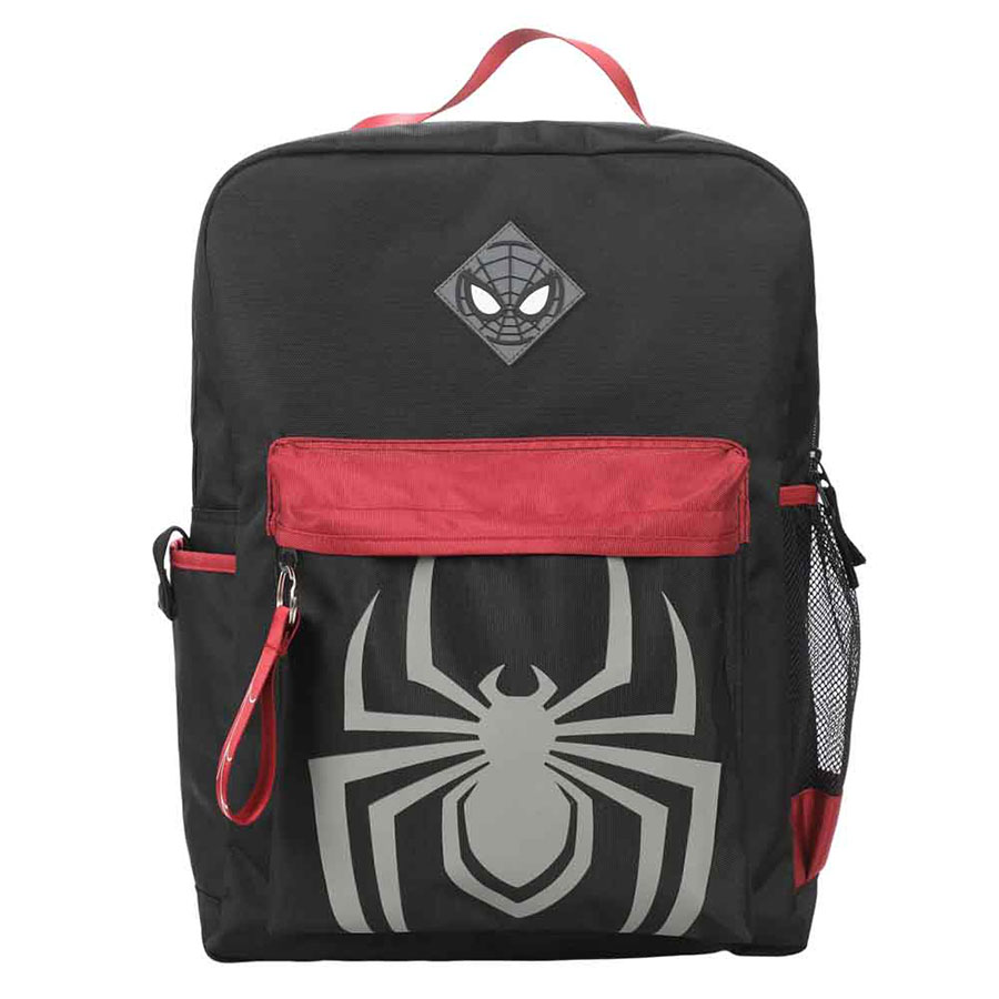 Marvel Spider-Man Miles Morales Reflective Print Laptop Backpack