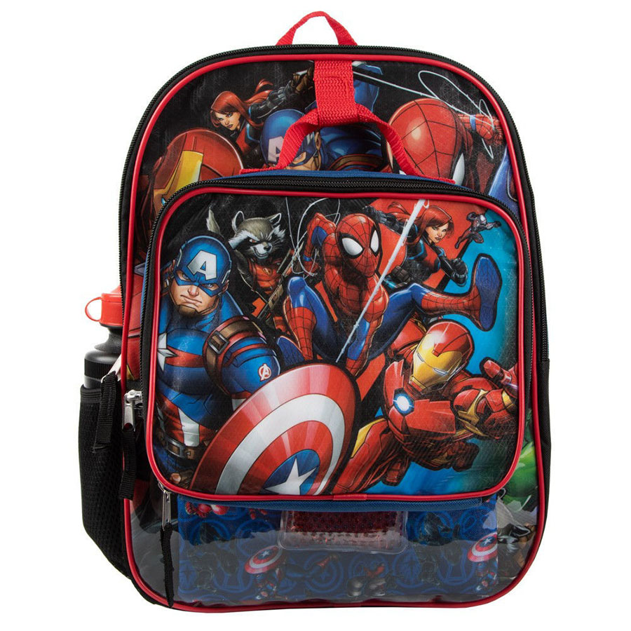 Marvel Universe 5-Piece Backpack Set