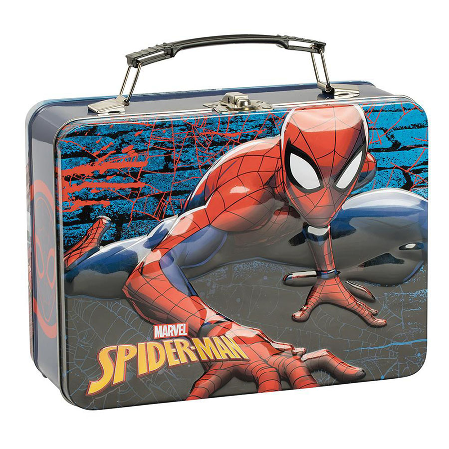 Marvel Spider-Man Large Tin Tote