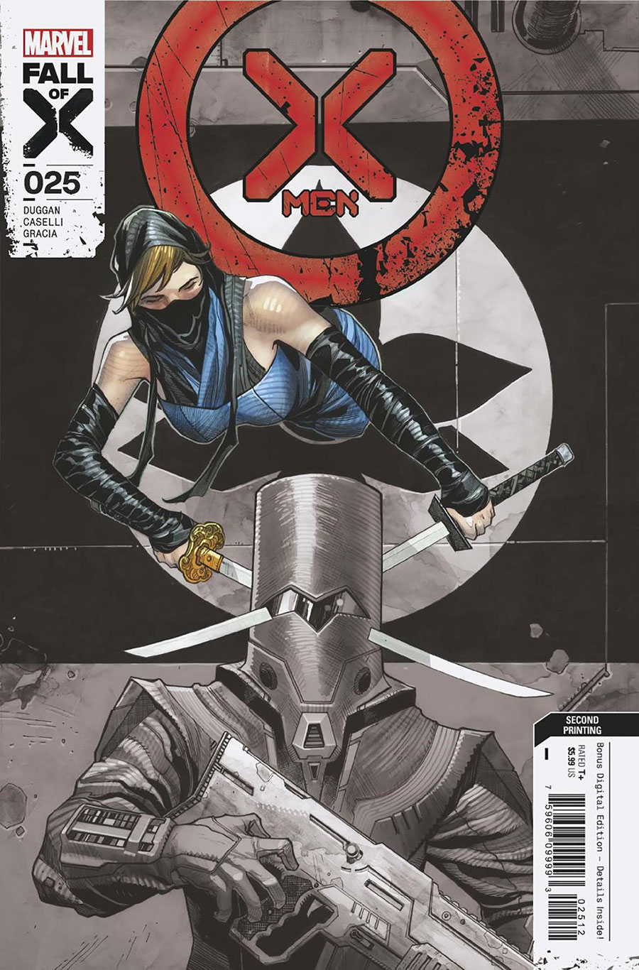 X-Men Vol 6 #25 Cover J 2nd Ptg Joshua Cassara Variant Cover (Fall Of X Tie-In)