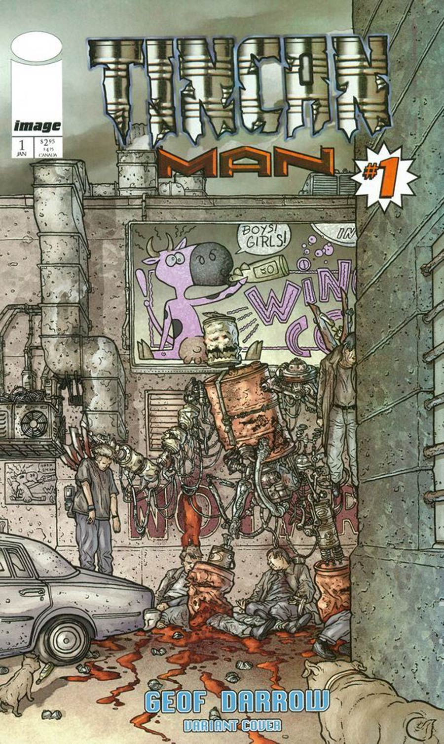 Tincan Man #1 Cover B