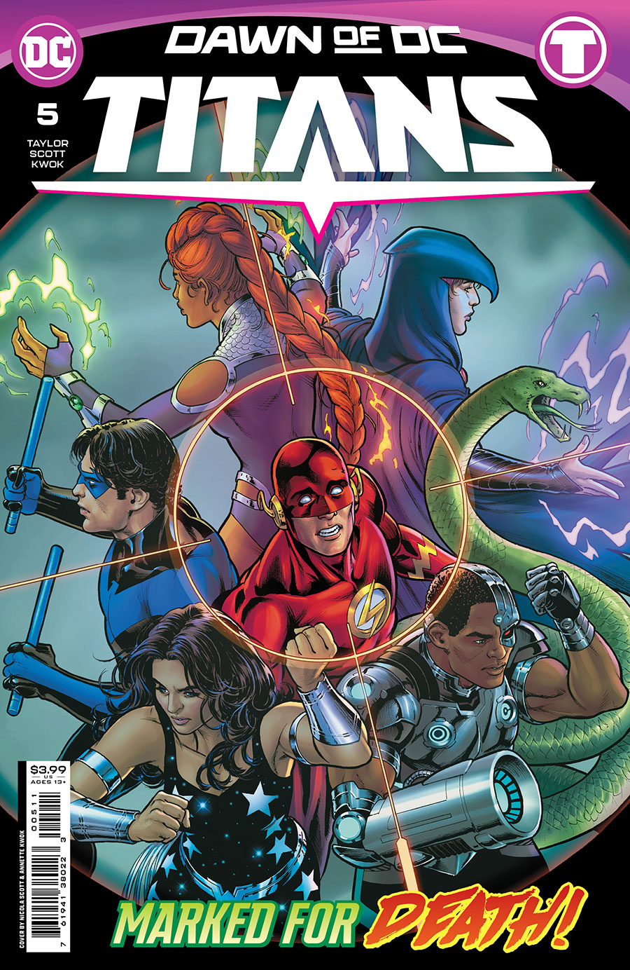 Titans Vol 4 #5 Cover A Regular Nicola Scott Cover