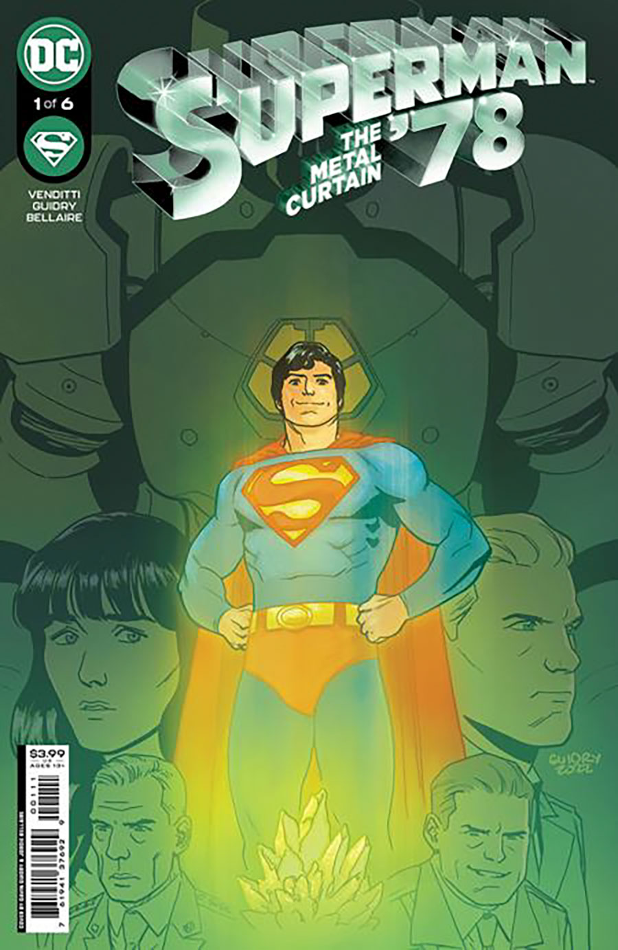 Superman 78 The Metal Curtain #1 Cover A Regular Gavin Guidry Cover