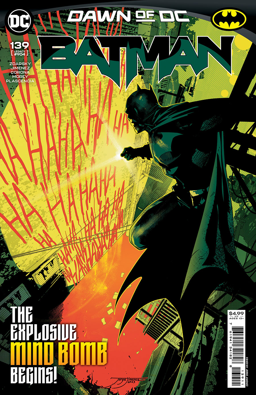 Batman Vol 3 #139 Cover A Regular Jorge Jimenez Cover
