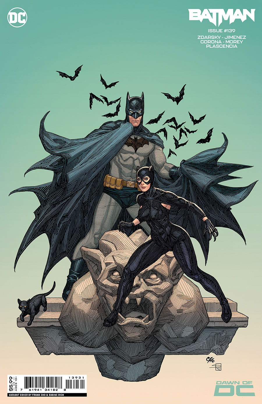 Batman Vol 3 #139 Cover C Variant Frank Cho Card Stock Cover