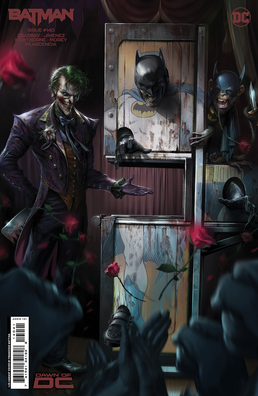 Batman Vol 3 #140 Cover G Incentive Francesco Mattina Card Stock Variant Cover