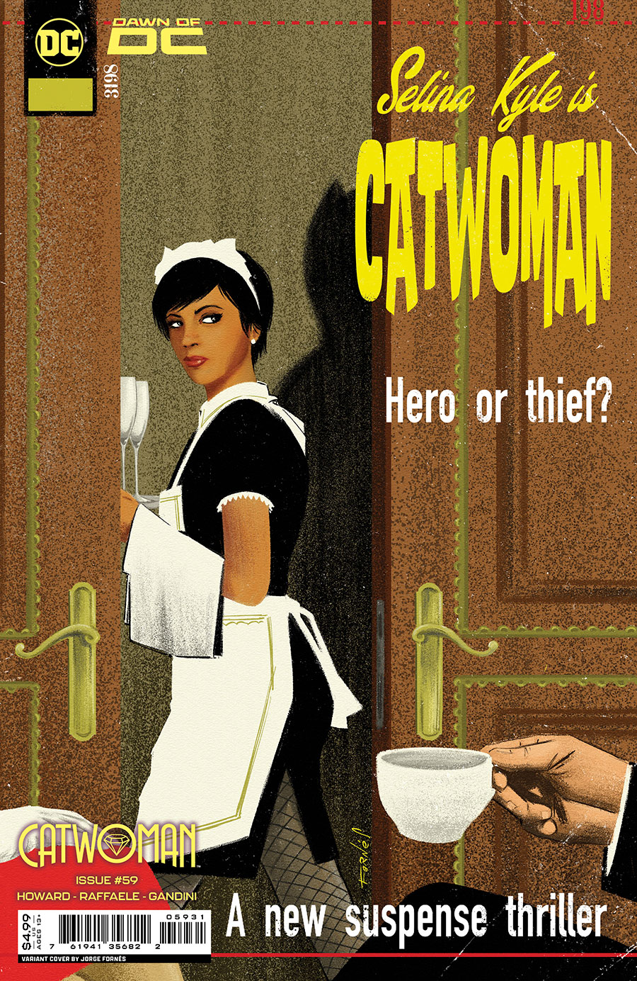 Catwoman Vol 5 #59 Cover C Variant Jorge Fornes Card Stock Cover