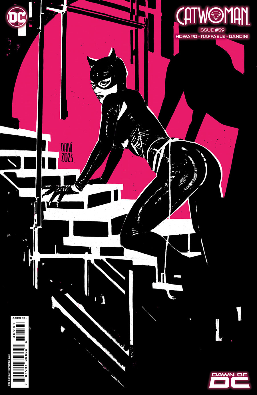 Catwoman Vol 5 #59 Cover D Incentive DANI Card Stock Variant Cover