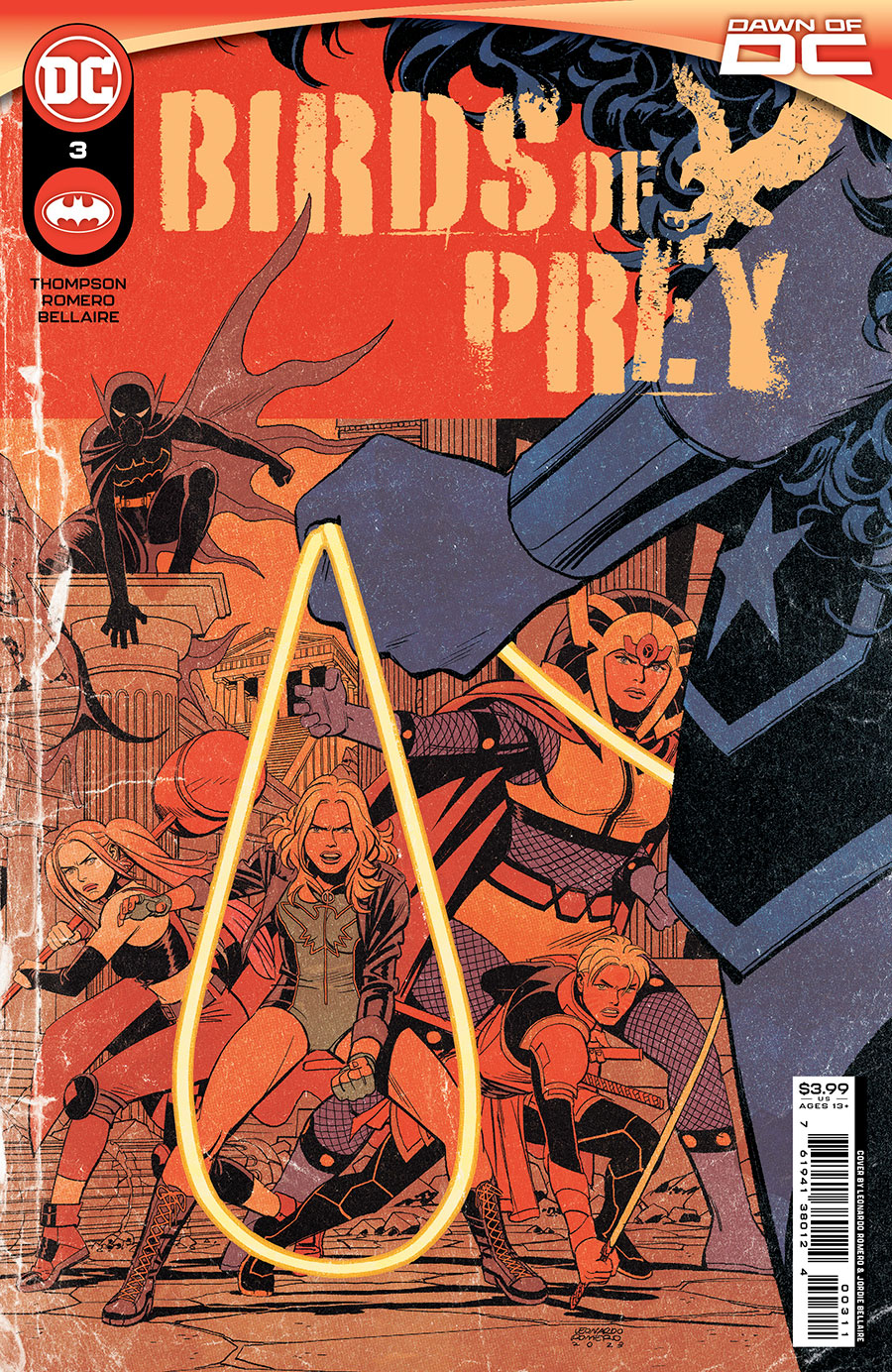 Birds Of Prey Vol 5 #3 Cover A Regular Leonardo Romero Cover