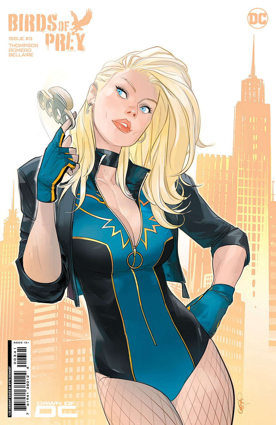 Birds Of Prey Vol 5 #3 Cover D Incentive Otto Schmidt Card Stock Variant Cover