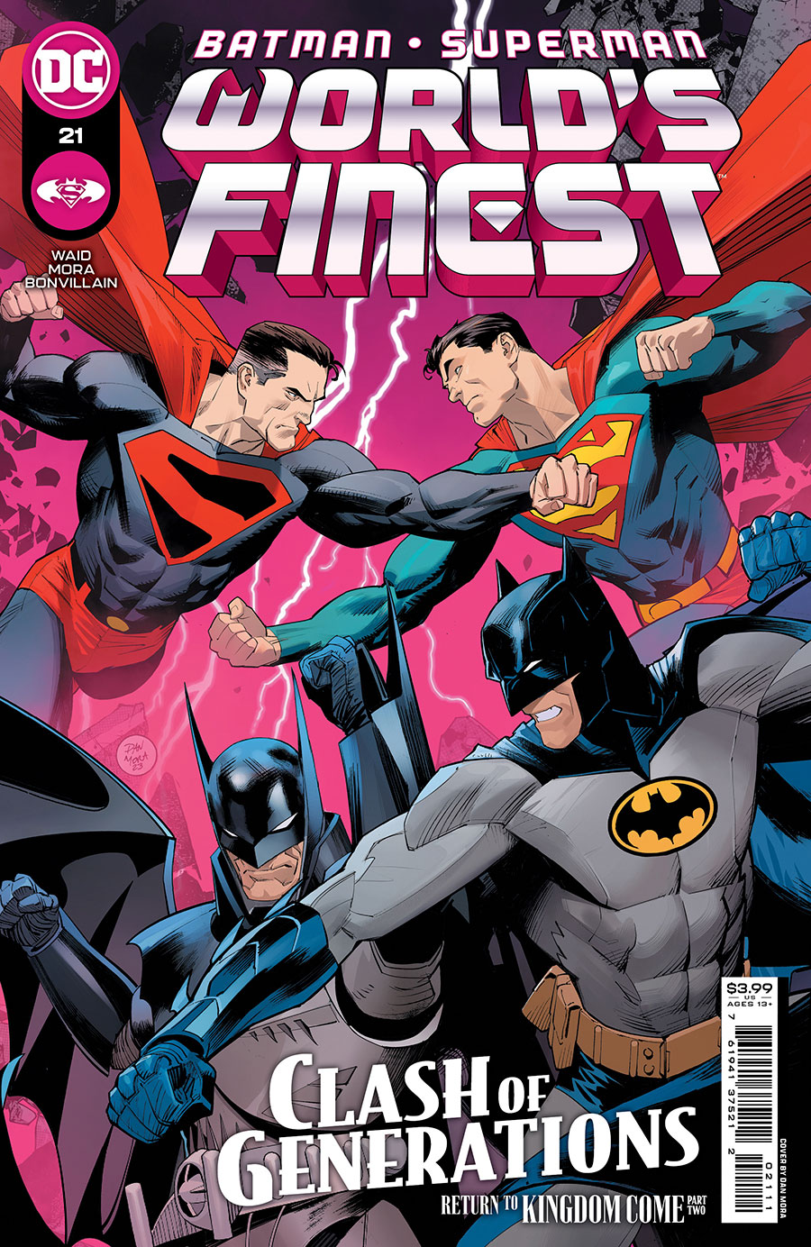 Batman Superman Worlds Finest #21 Cover A Regular Dan Mora Cover