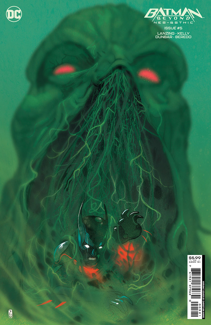 Batman Beyond Neo-Gothic #5 Cover B Variant Christian Ward Card Stock Cover