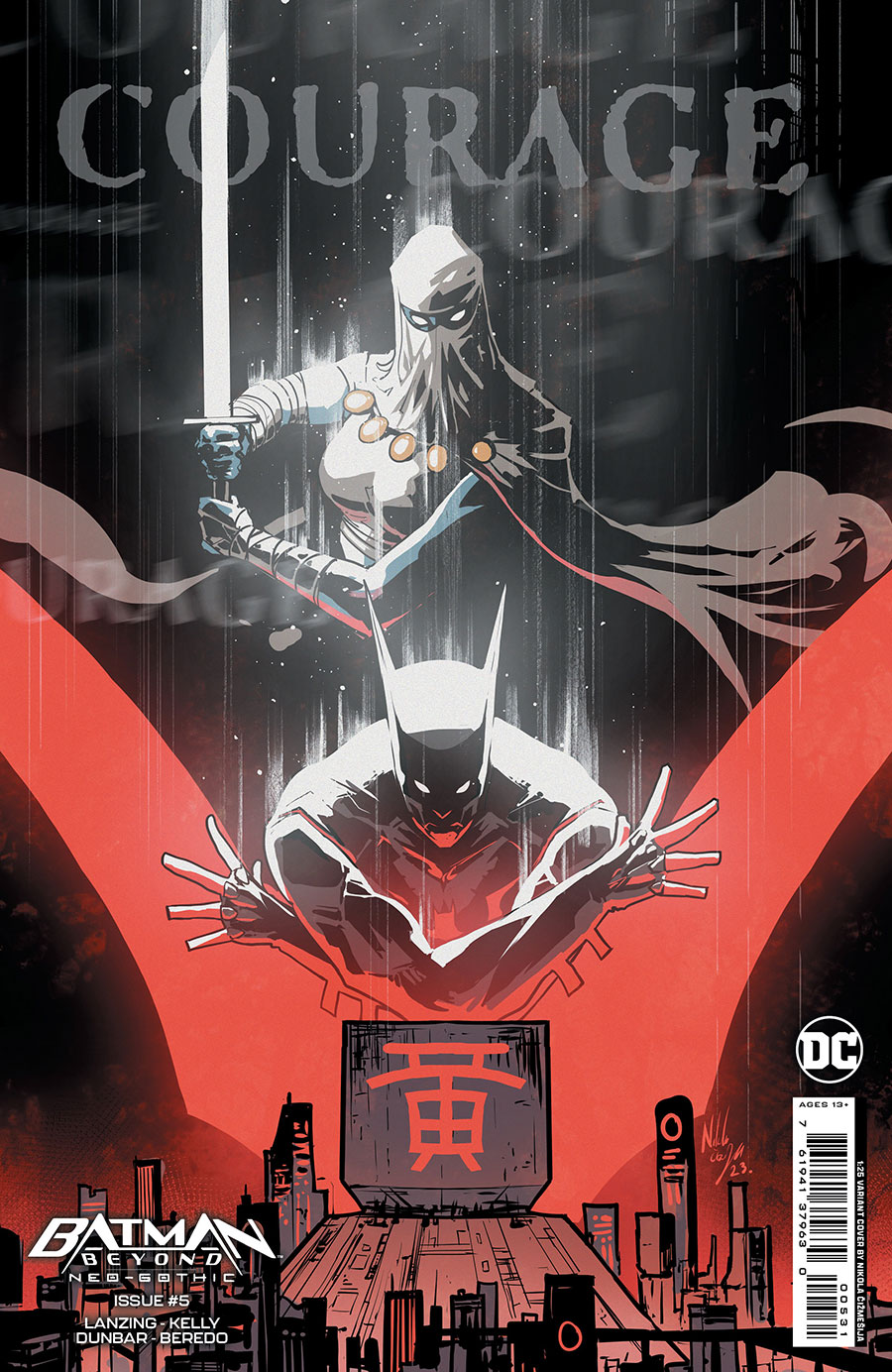 Batman Beyond Neo-Gothic #5 Cover C Incentive Nikola Cizmesija Card Stock Variant Cover