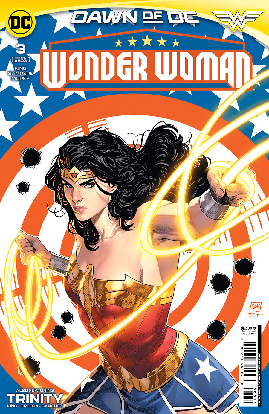 Wonder Woman Vol 6 #3 Cover A Regular Daniel Sampere Cover