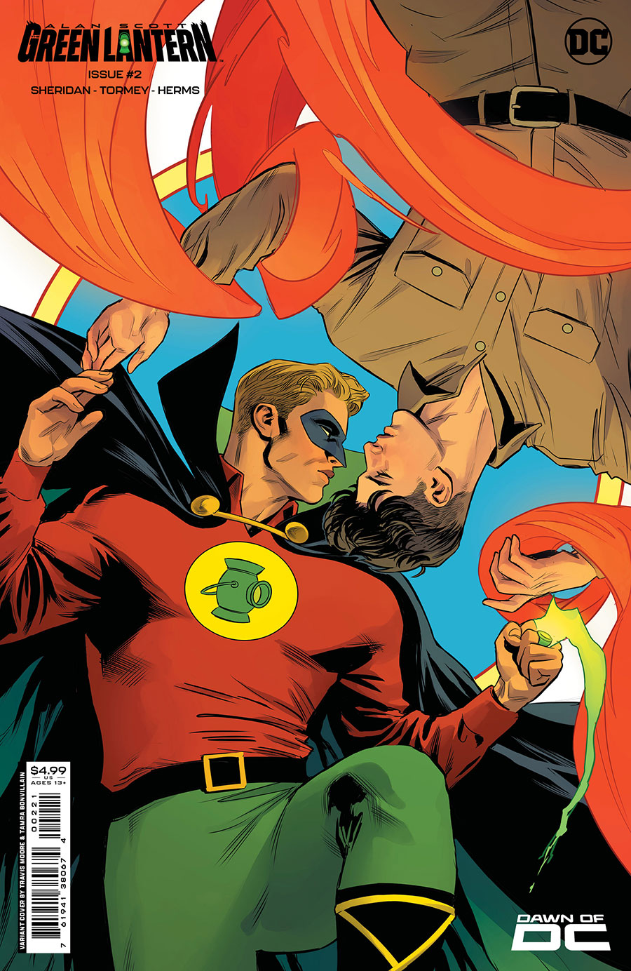 Alan Scott The Green Lantern #2 Cover B Variant Travis Moore Card Stock Cover