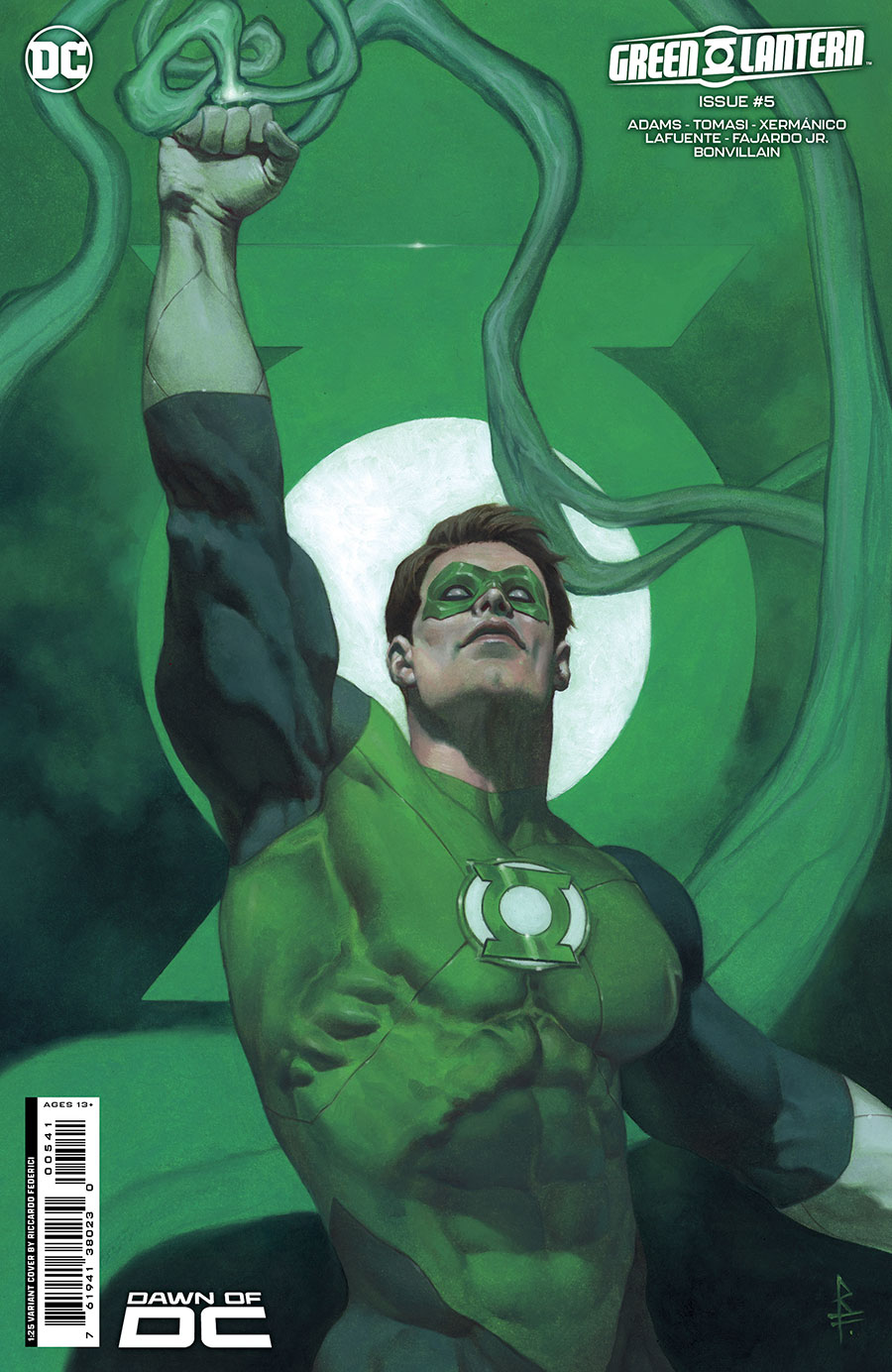 Green Lantern Vol 8 #5 Cover D Incentive Riccardo Federici Card Stock Variant Cover