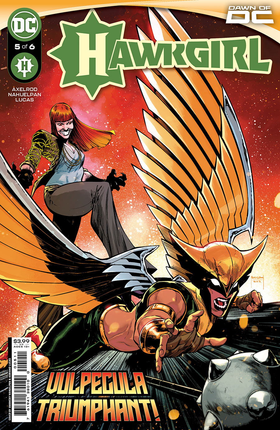 Hawkgirl Vol 2 #5 Cover A Regular Amancay Nahuelpan Cover