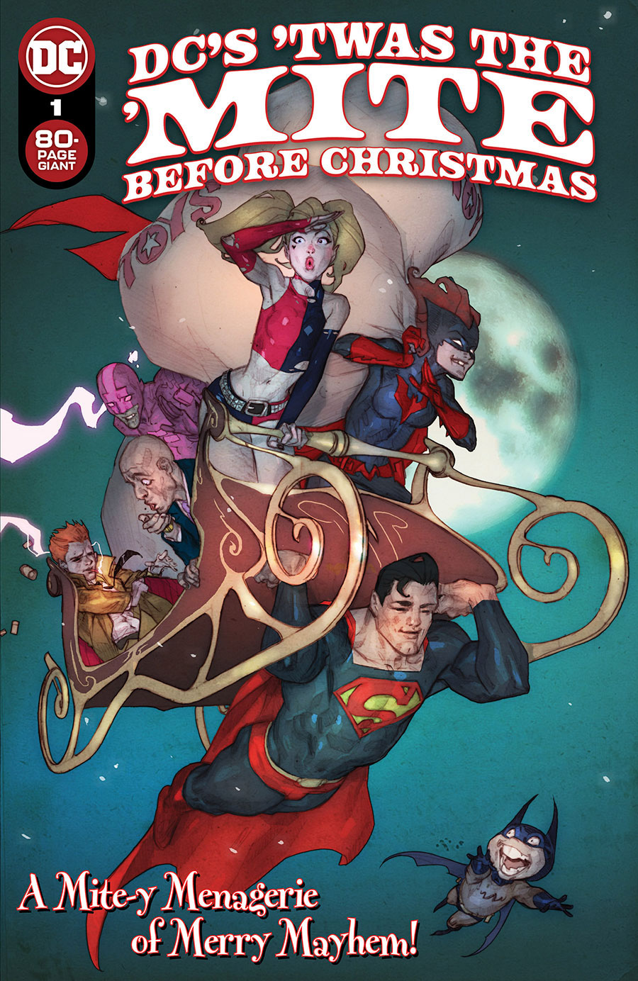 DCs Twas The Mite Before Christmas #1 (One Shot) Cover A Regular Ben Caldwell Cover
