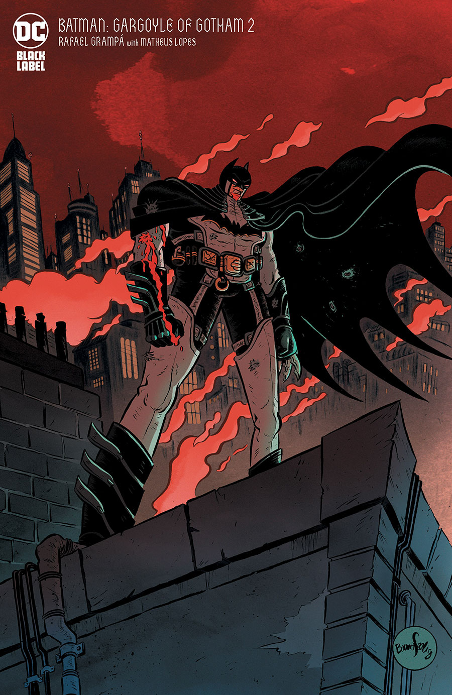 Batman Gargoyle Of Gotham #2 Cover F Incentive Bruno Seelig Variant Cover