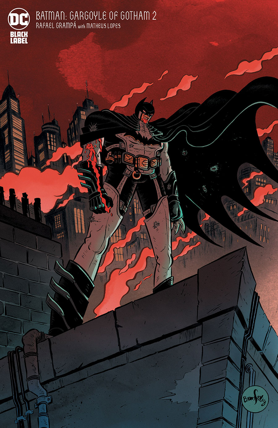 Batman Gargoyle Of Gotham #2 Cover F Incentive Bruno Seelig Variant Cover