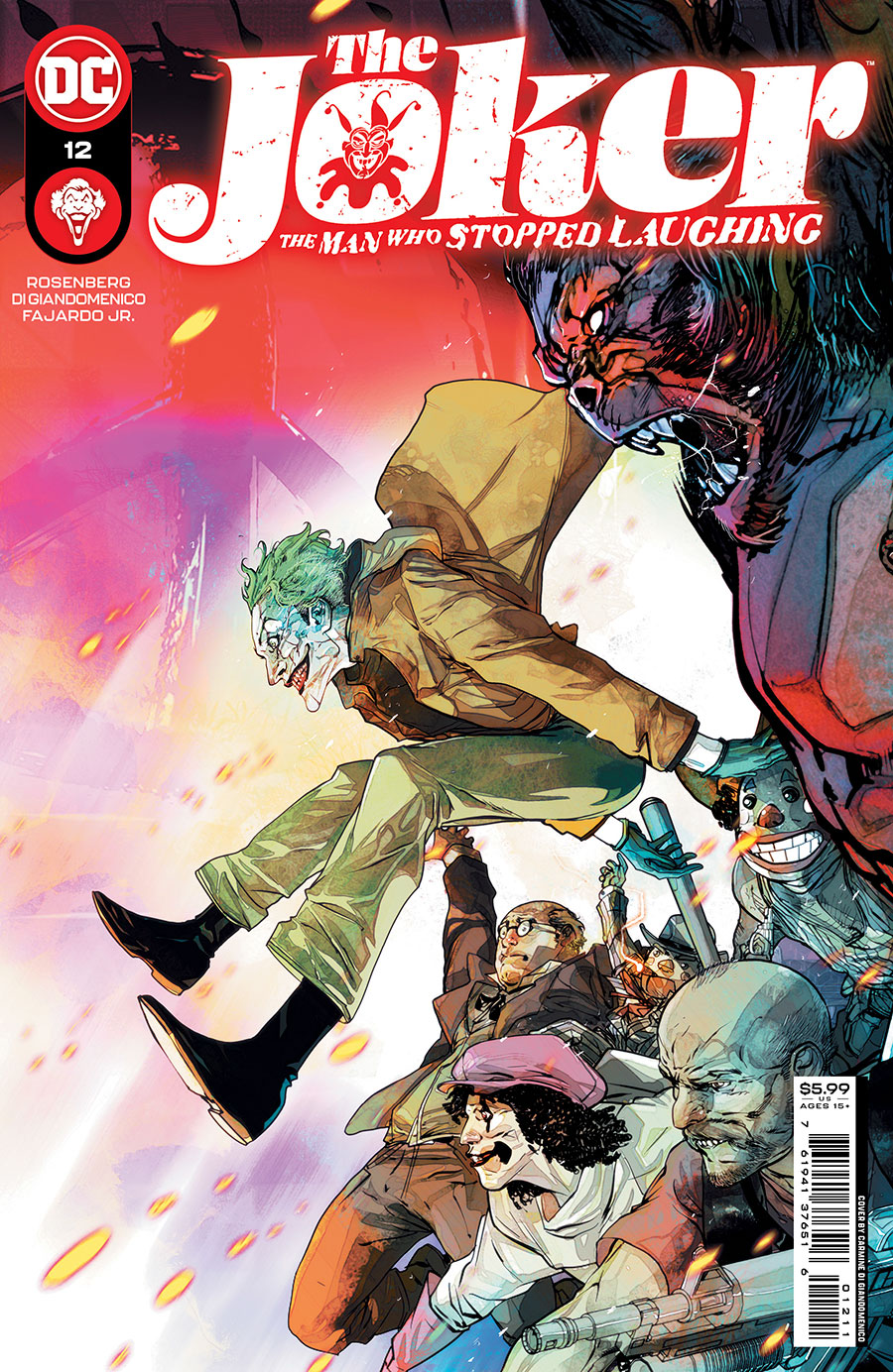 Joker The Man Who Stopped Laughing #12 Cover A Regular Carmine Di Giandomenico Cover