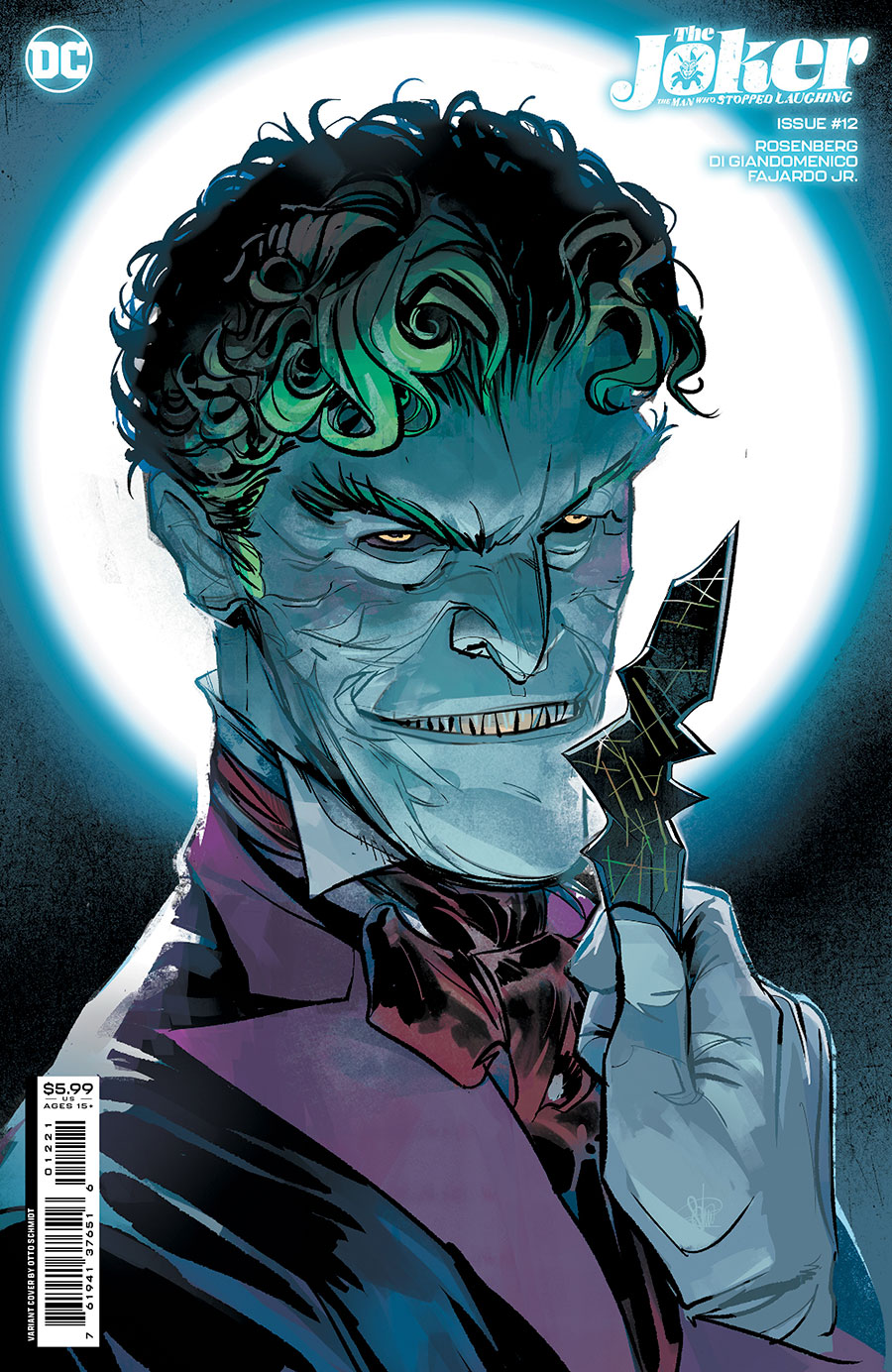 Joker The Man Who Stopped Laughing #12 Cover B Variant Otto Schmidt Cover