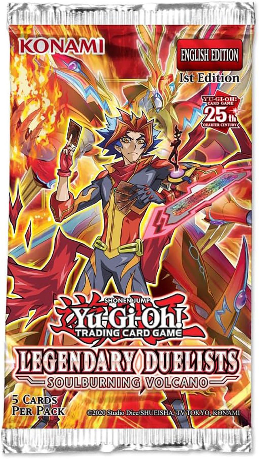 Yu-Gi-Oh Legendary Duelists Soulburning Volcano Pack