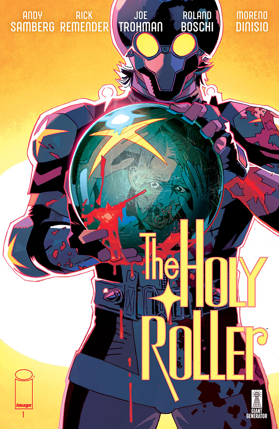 Holy Roller #1 Cover A Regular Roland Boschi Cover