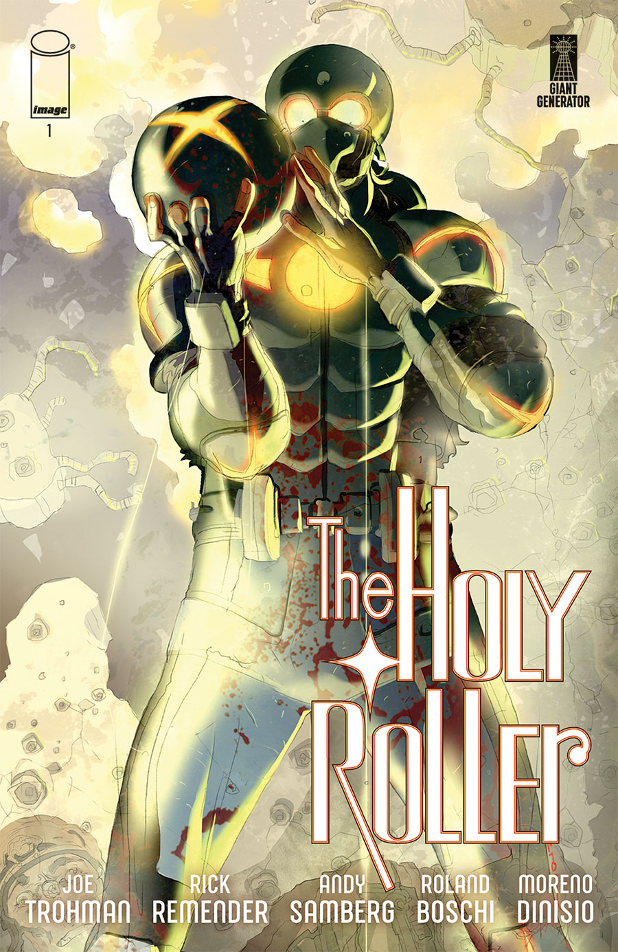 Holy Roller #1 Cover D Incentive Keron Grant Variant Cover