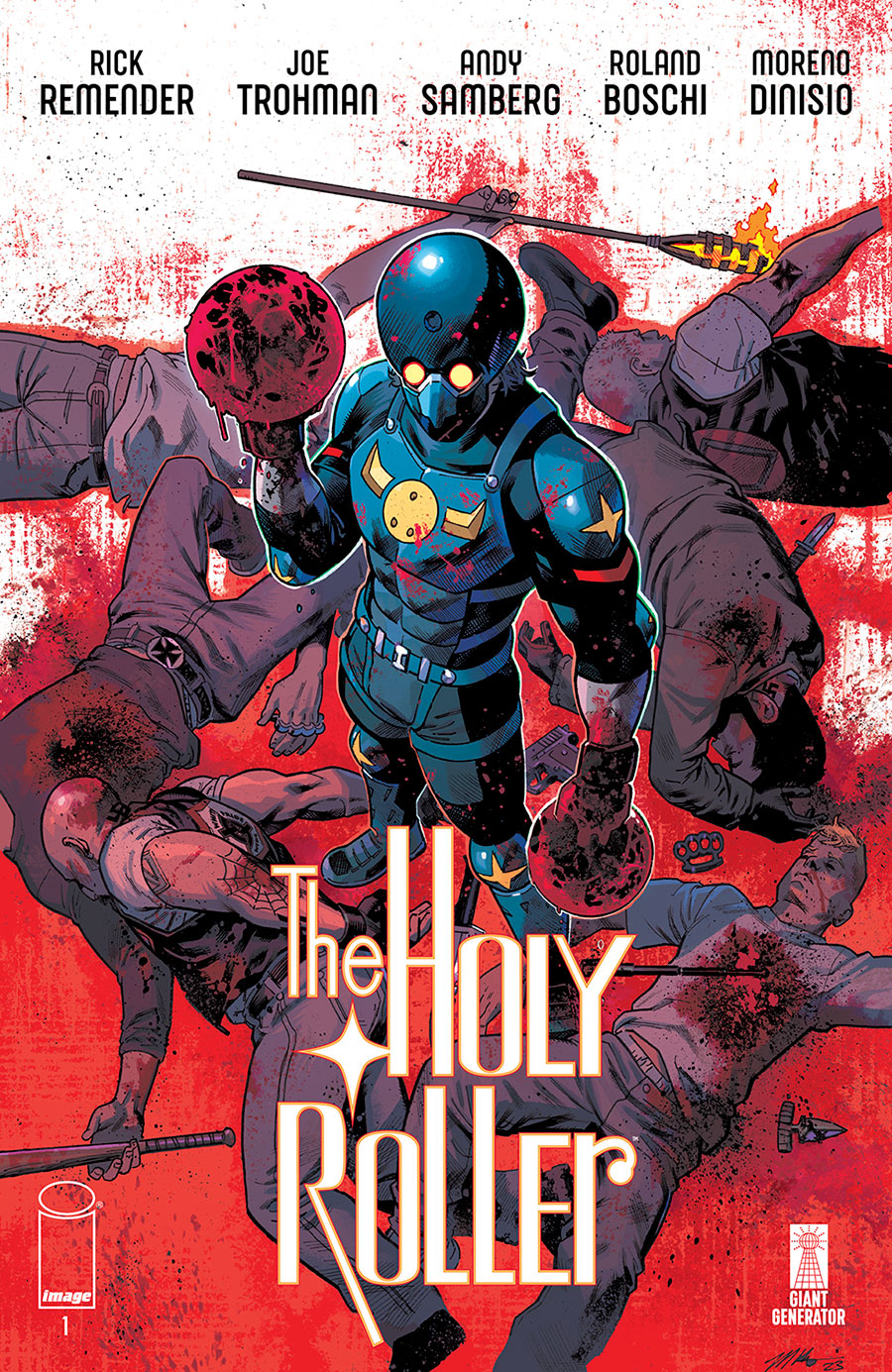 Holy Roller #1 Cover F Incentive Mike Hawthorne Variant Cover