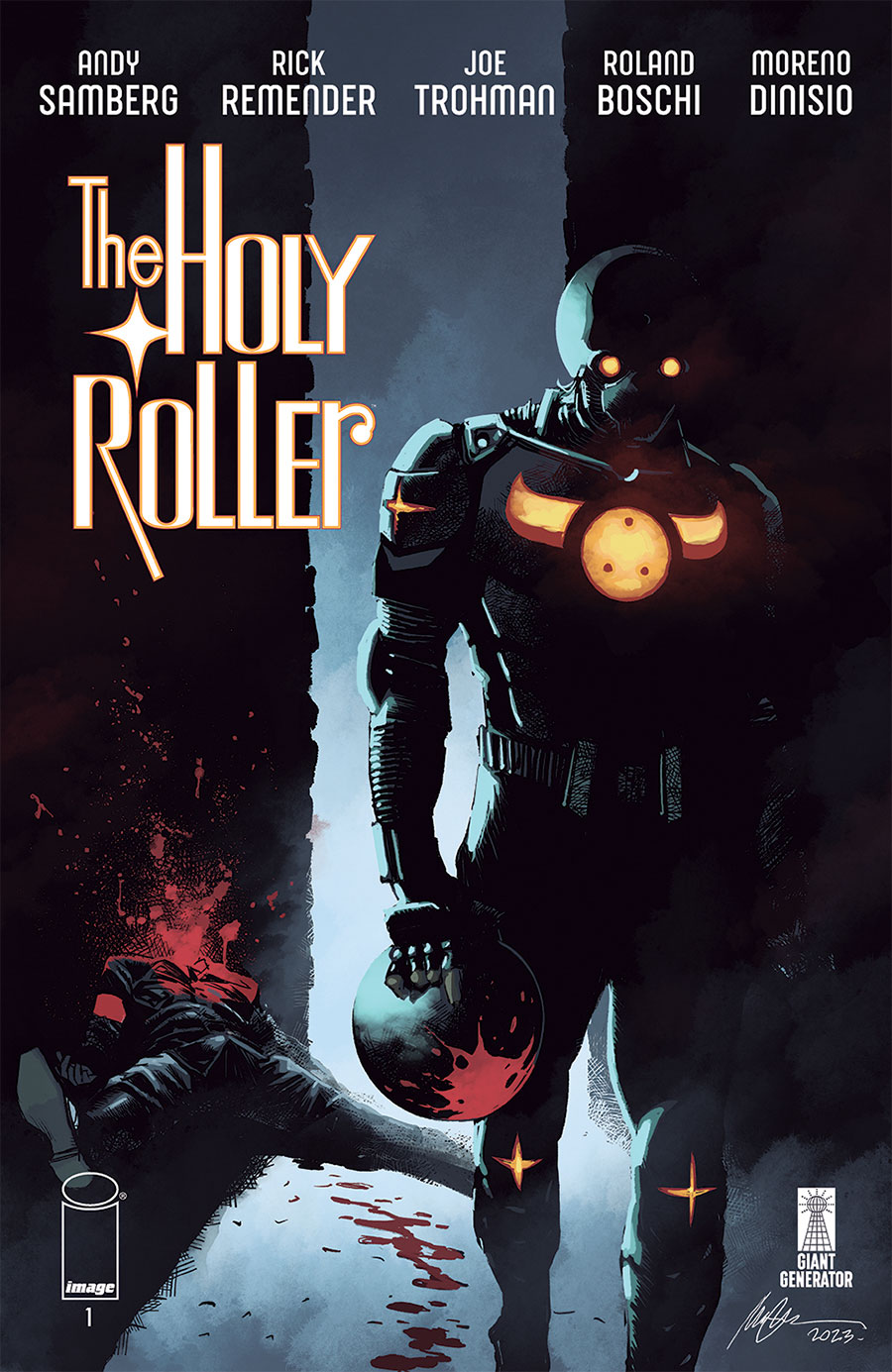 Holy Roller #1 Cover G Incentive Rafael Albuquerque Variant Cover