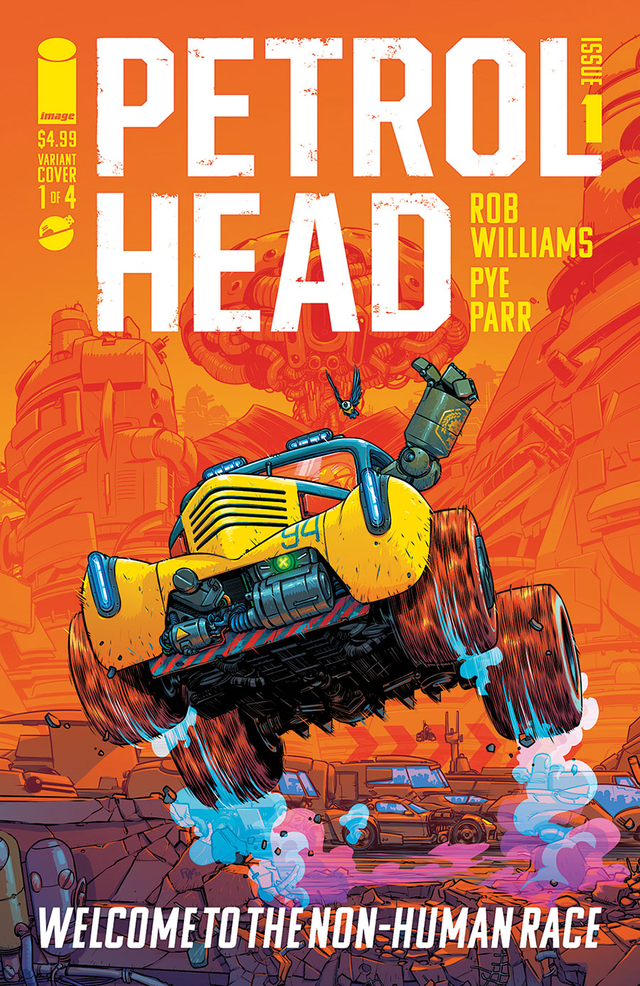 Petrol Head #1 Cover A Regular Pye Parr Cover