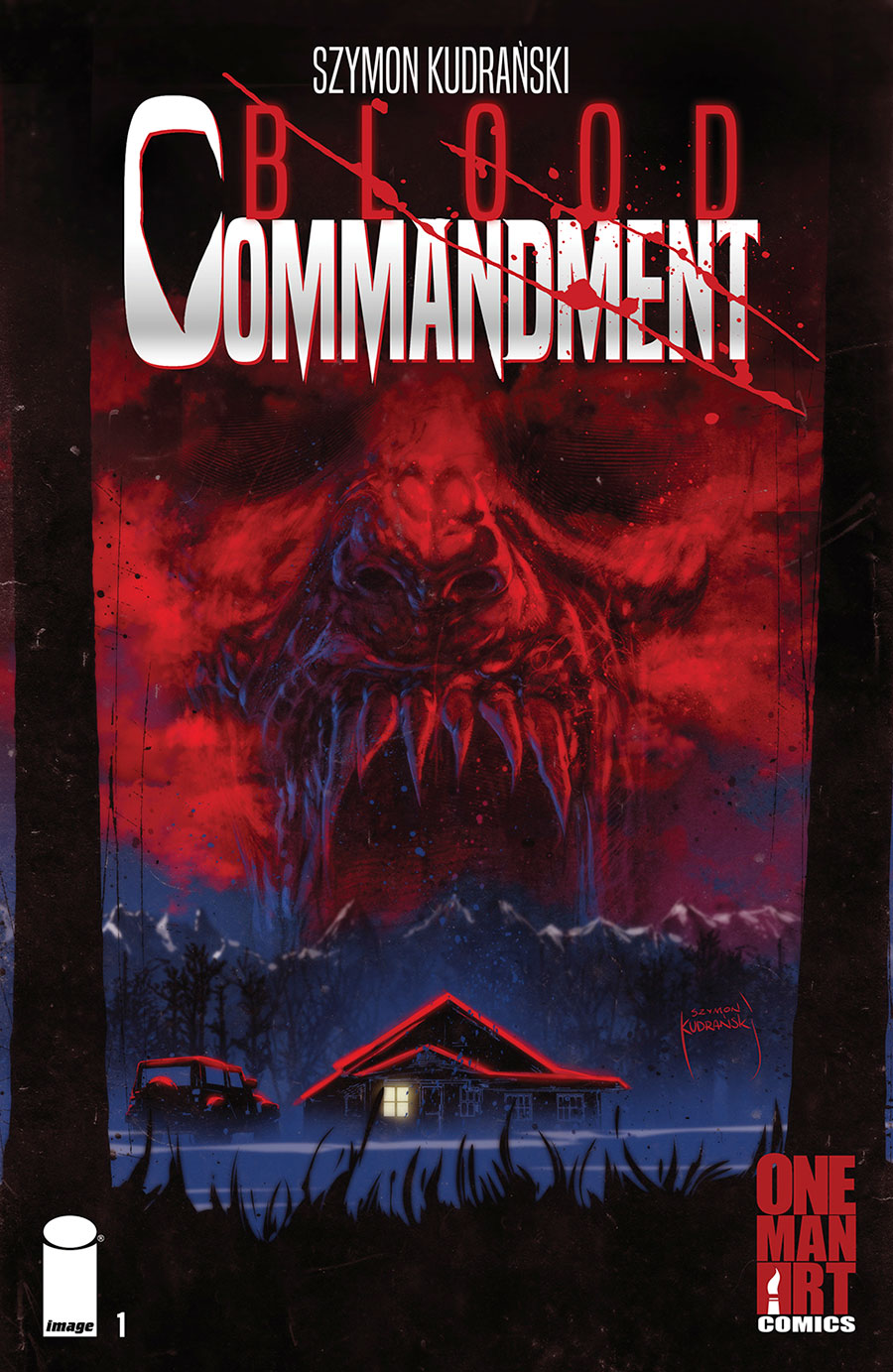 Blood Commandment #1 Cover A Regular Szymon Kudranski Cover